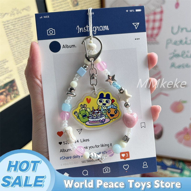 Women Bags Gift - Kawaii Japanese Tamagotchi Keychain Pendant Bag