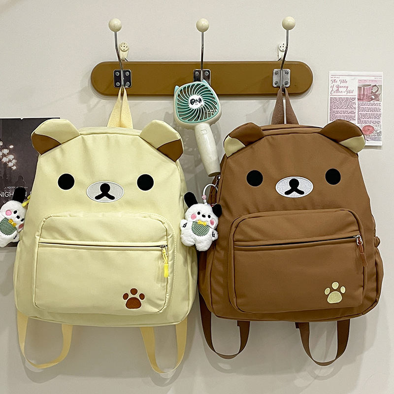 Women Bags Discount - Rilakkuma Backpack Women Anime Relax Bear