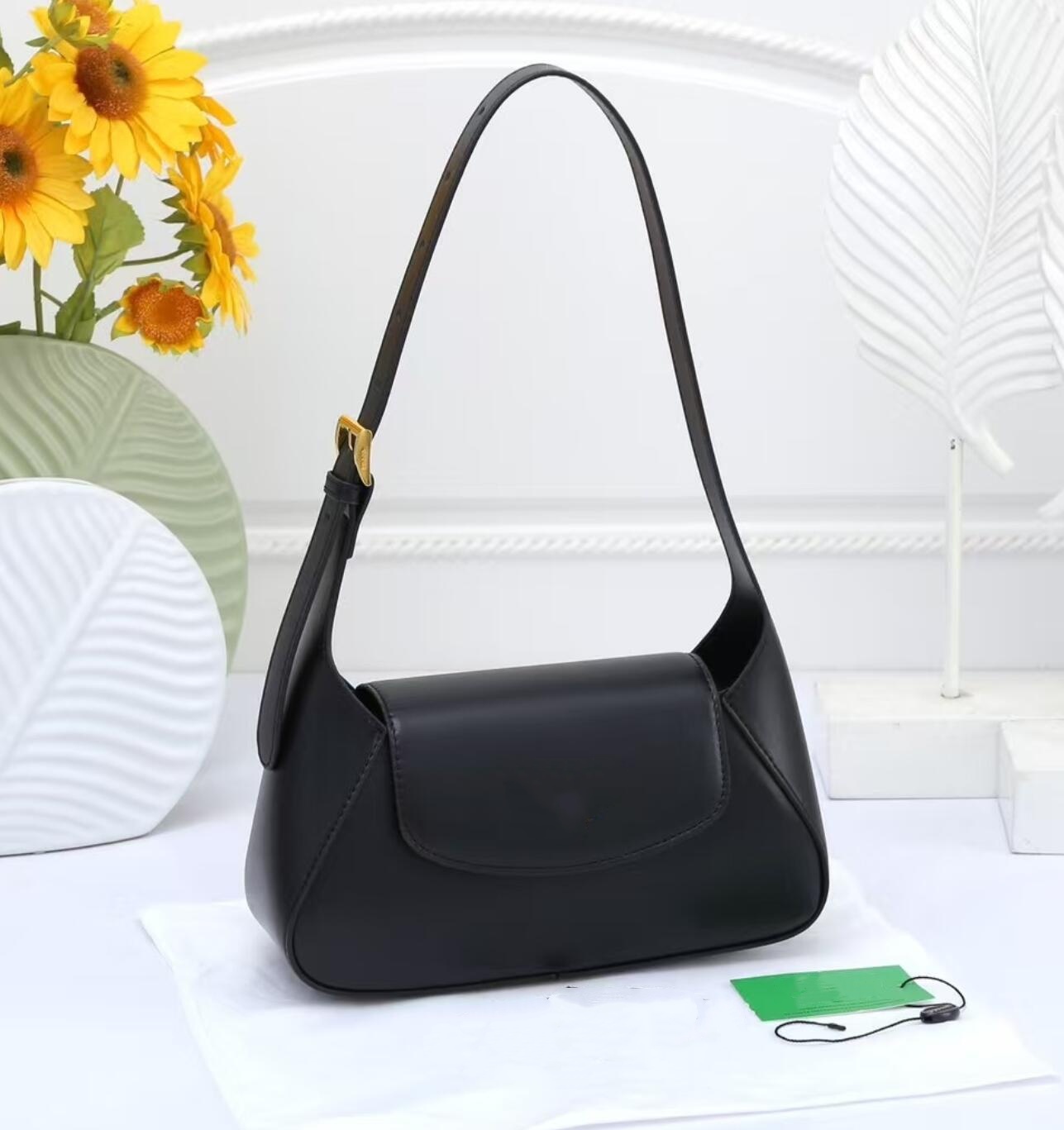 Women Bags Prada - Trendy Vintage Style Brown Leather Underarm