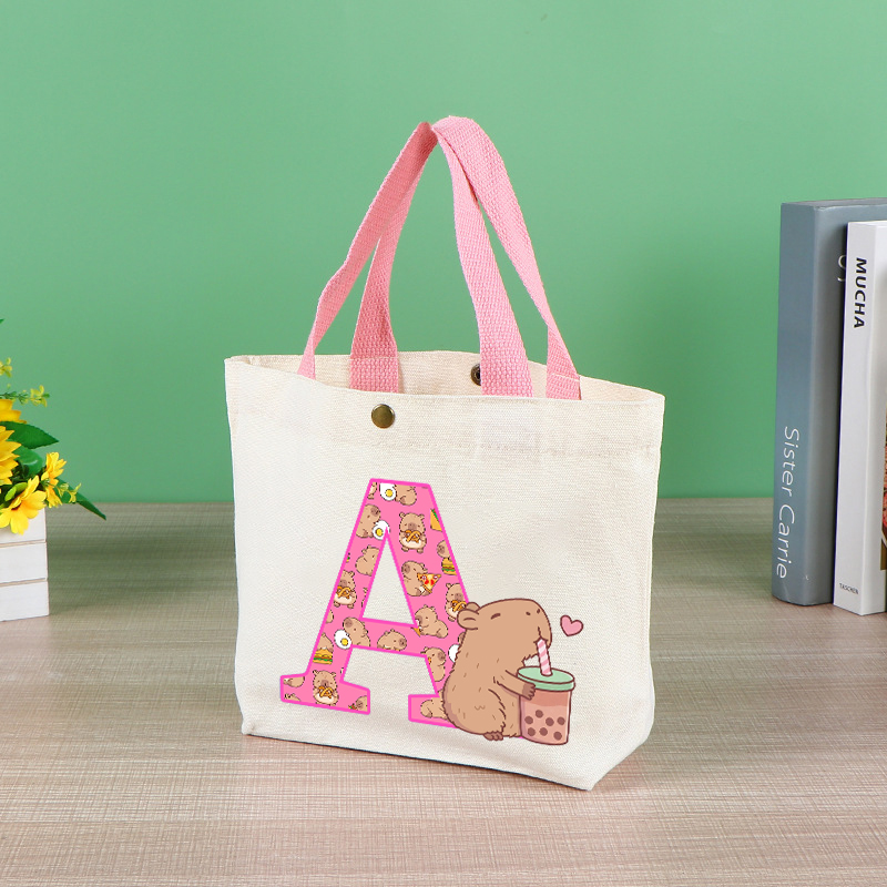 Women Bags Discount - Capibara Cute Tote Bag for Women