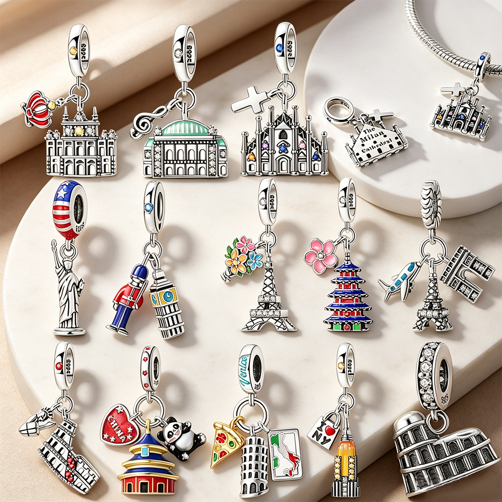 Women Bags Manufacturer - World Landmark Beads Original 925 Sterling