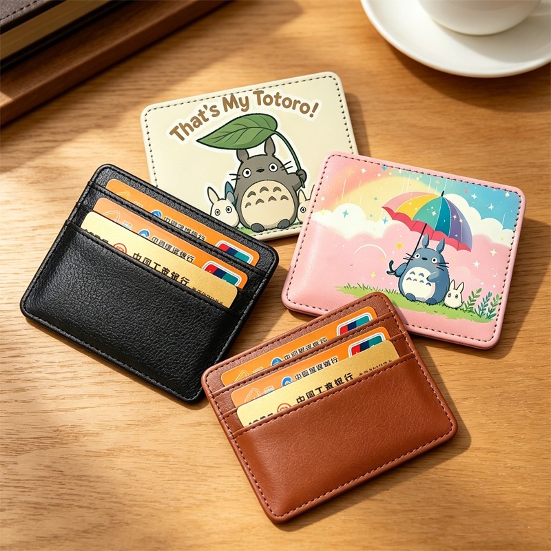 Women Bags Gift - Totoro Cute Slim ID and Bank