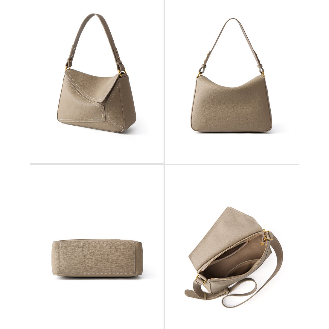 Genuine Leather Crescent Bag f - đánh giá và giá Women'S Bags Top 10
