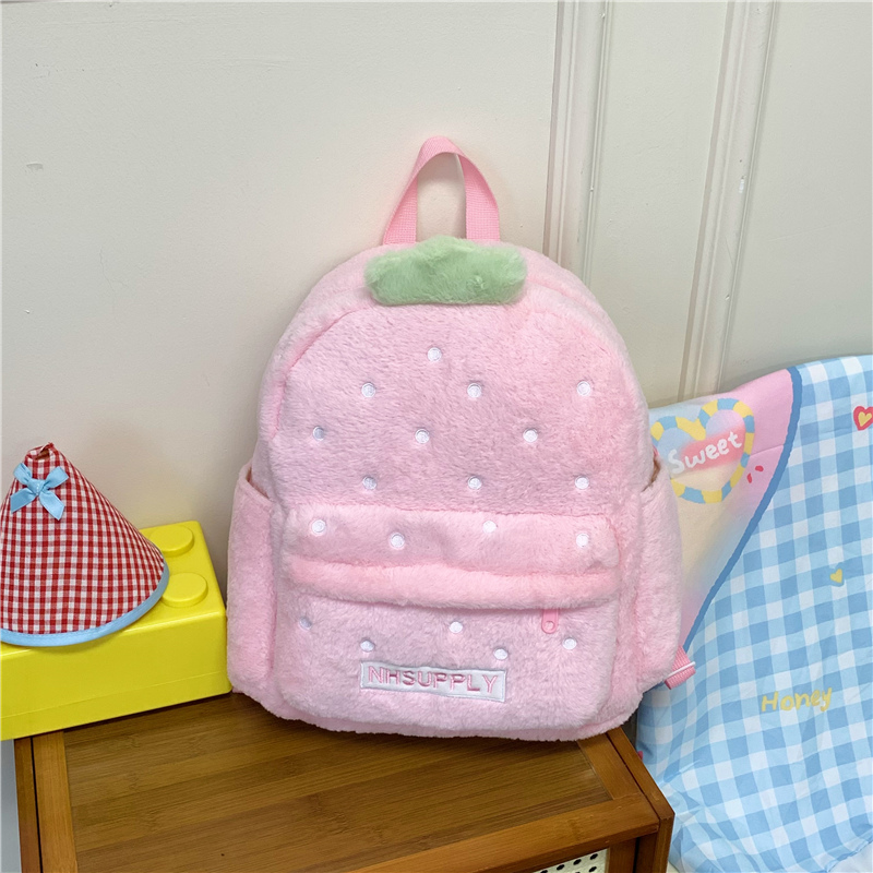Plush Strawberry Classic Solid - đánh giá và giá Women Bags For Sale