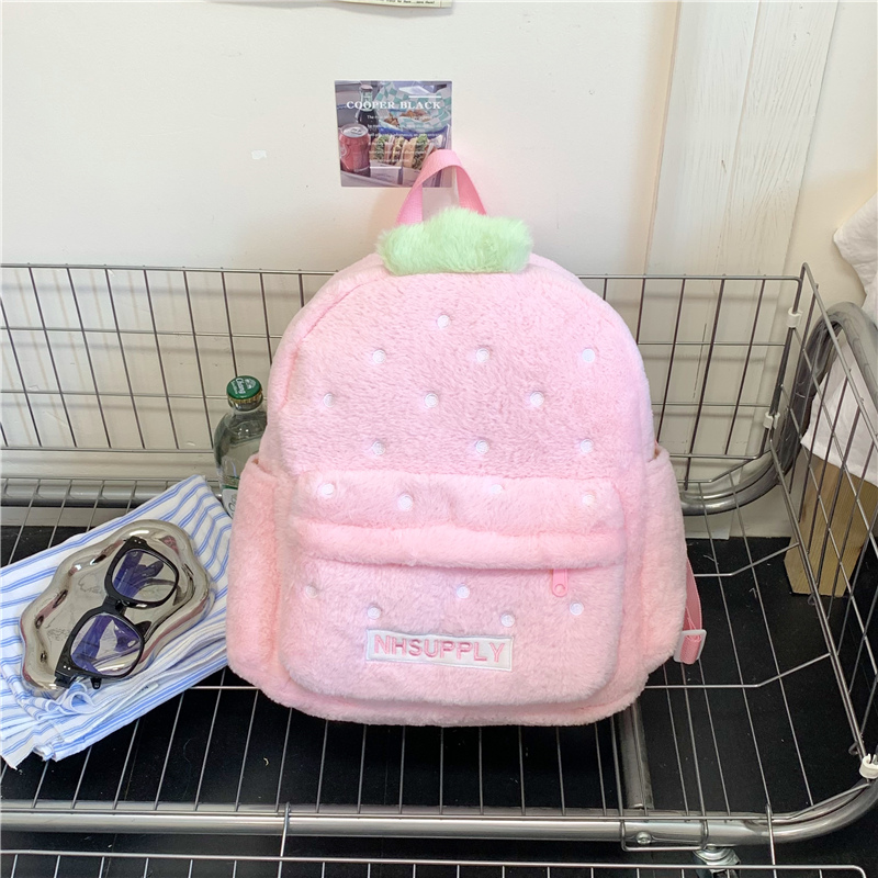 Plush Strawberry Classic Solid - đánh giá và giá Women Bags For Sale