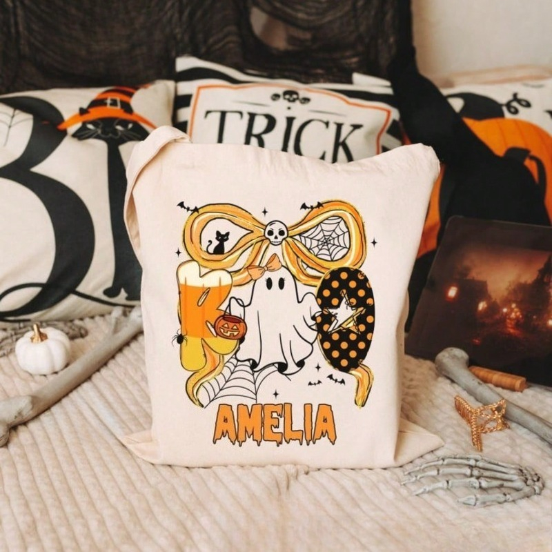 Halloween Canvas Tote Bag Cros - đánh giá và giá Women'S Bags Holiday