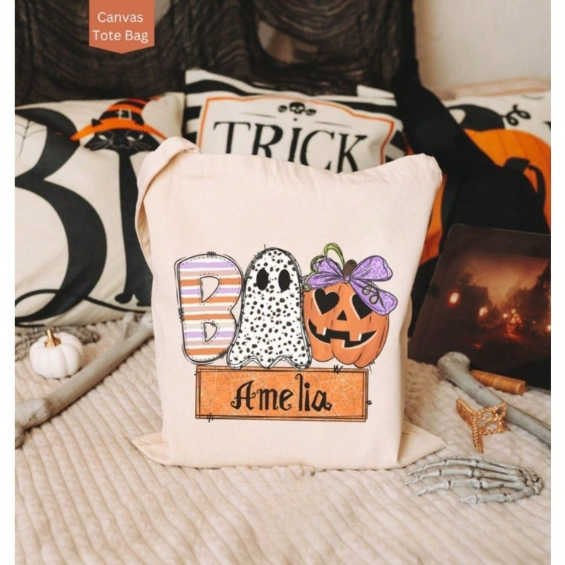 Halloween Canvas Tote Bag Cros - đánh giá và giá Women'S Bags Holiday