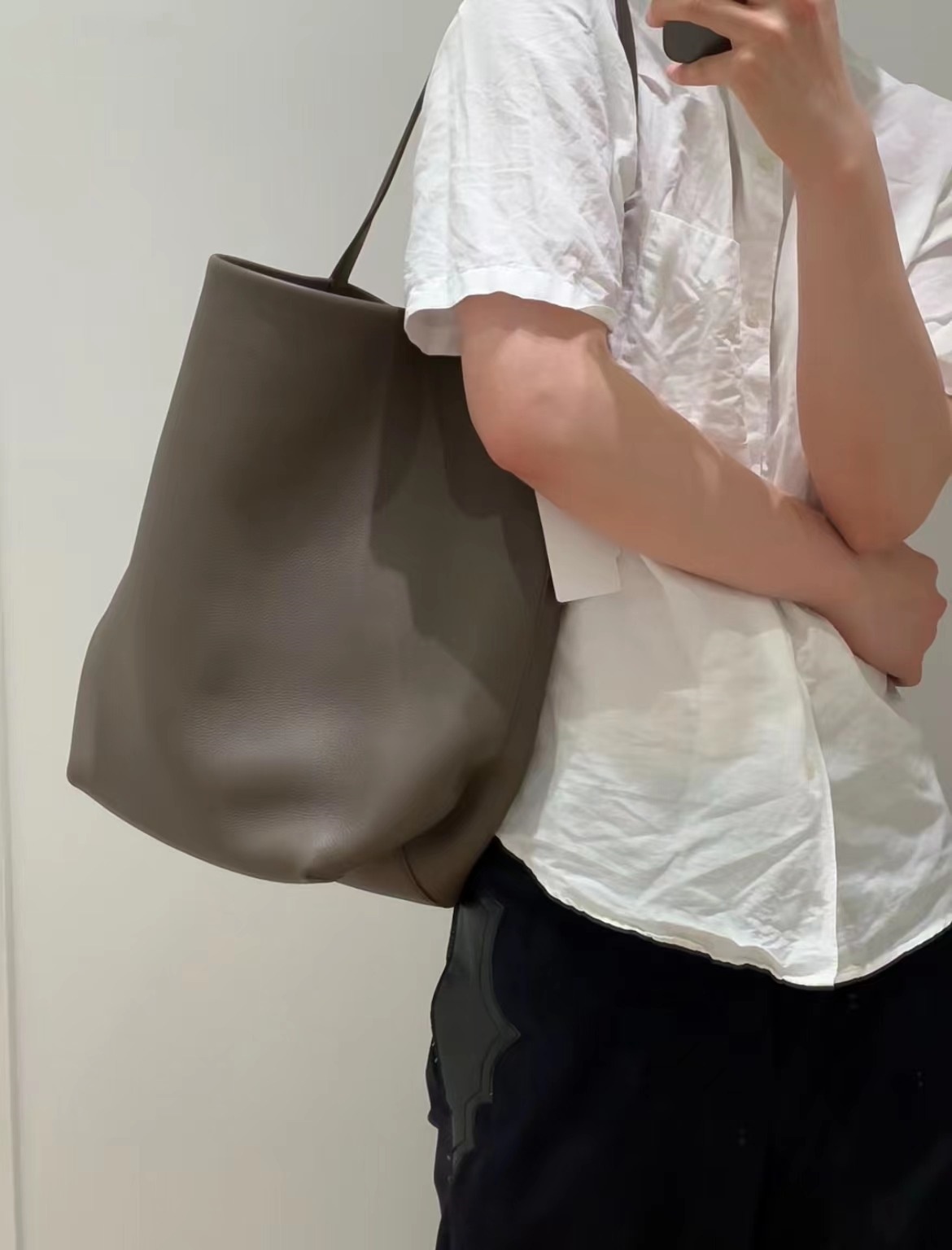 Cowhide Autumn Winter Bag: Dur - đánh giá và giá Women Bags Leather