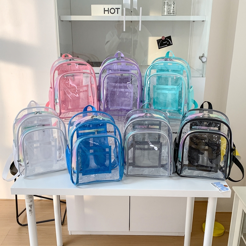 PVC Transparent Zipper Large C - đánh giá và giá Women Bags Discount