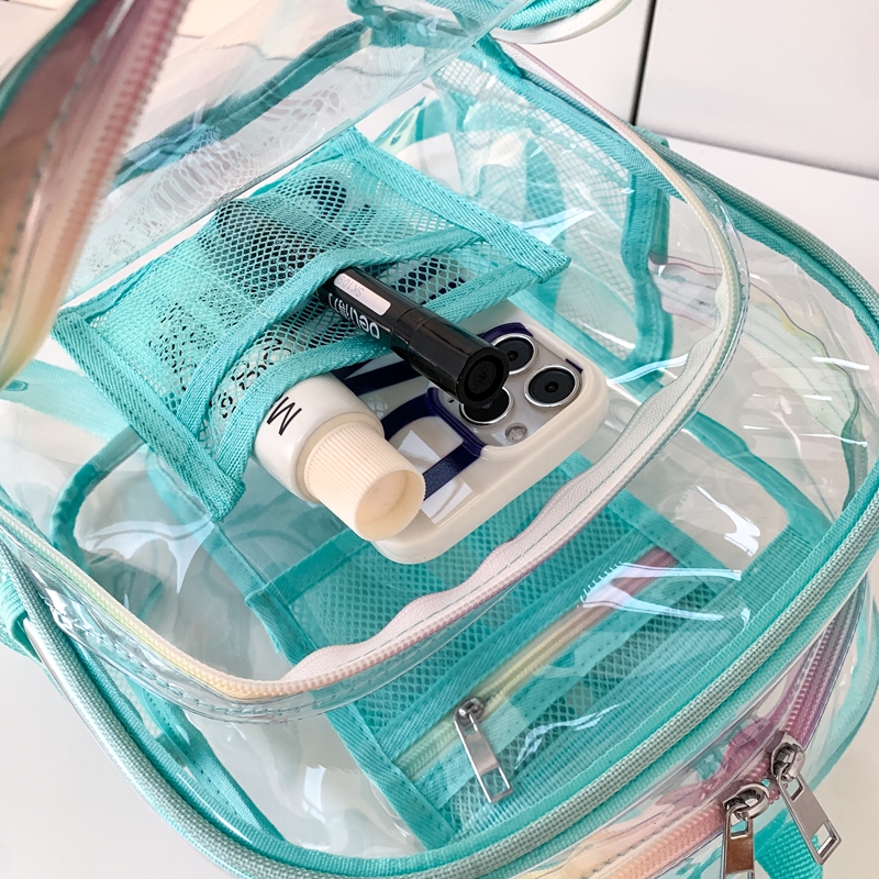 PVC Transparent Zipper Large C - đánh giá và giá Women Bags Discount