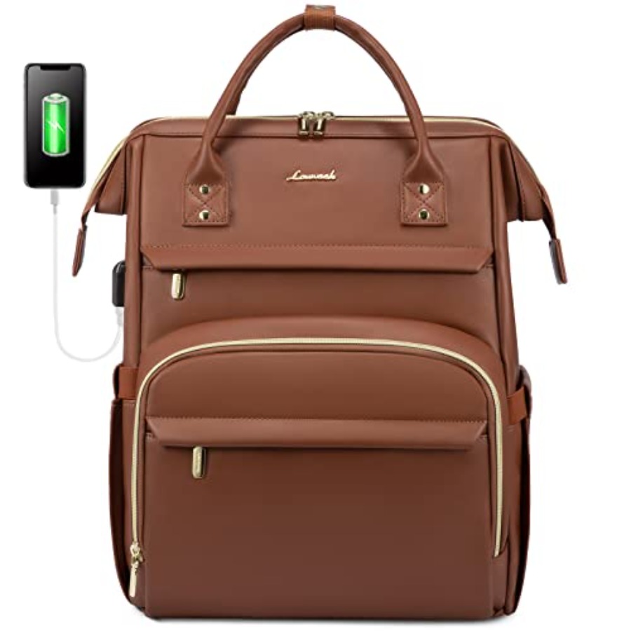 Leather Laptop Backpack for Wo - đánh giá và giá Women Bags Leather