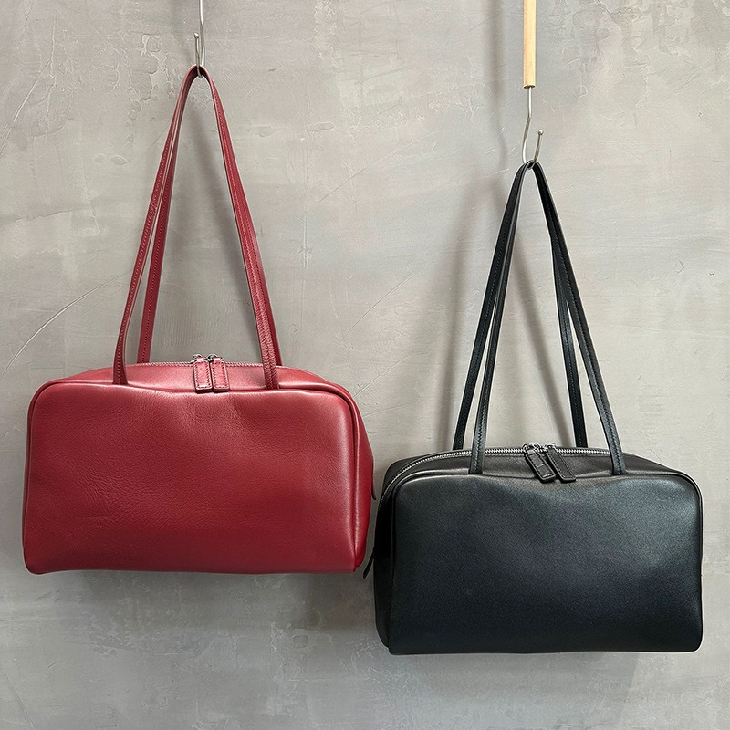 Sheepskin leather bowling bag  - đánh giá và giá Women Bags Manufacturer