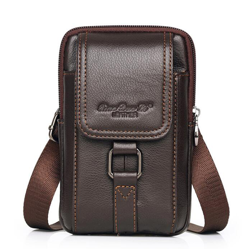 Men Cell/Mobile Phone Case Wai - đánh giá và giá Saddle Bag Leather