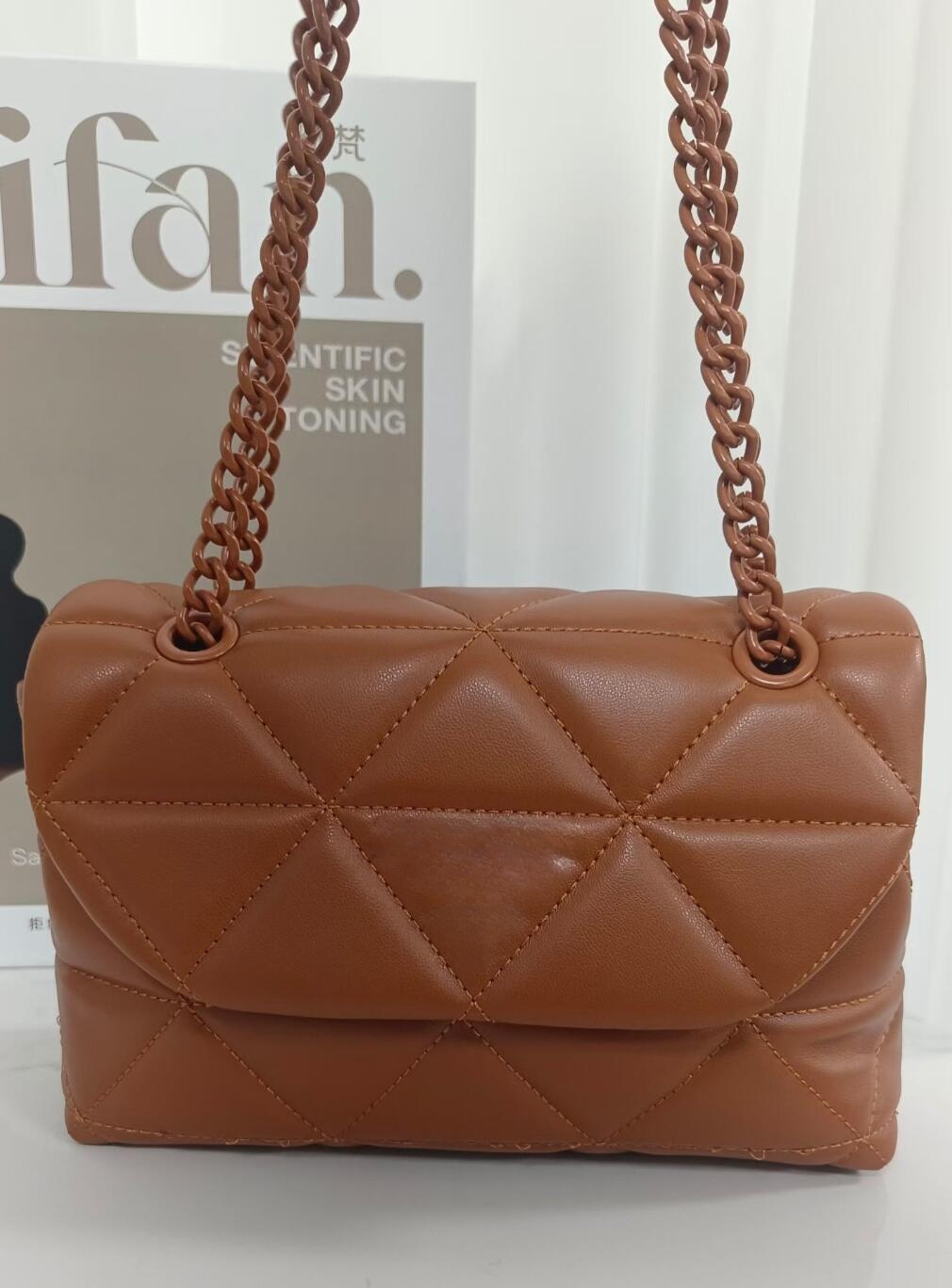 Designer Inspired Dark Brown L - đánh giá và giá Women Bags Prada