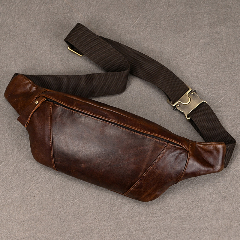 Men's Leather Chest Bags Cross - đánh giá và giá Saddle Bag Leather