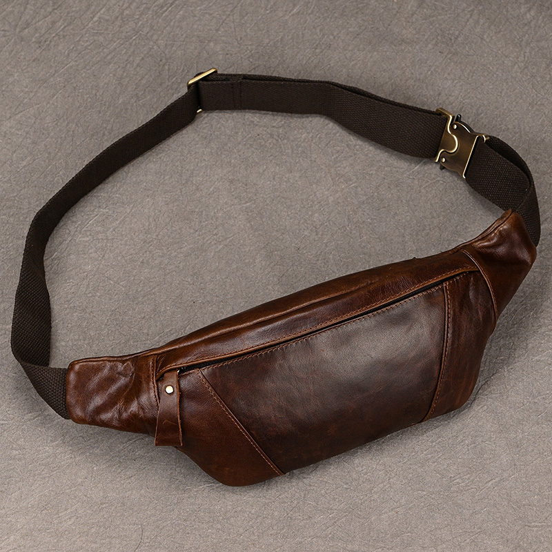 Men's Leather Chest Bags Cross - đánh giá và giá Saddle Bag Leather