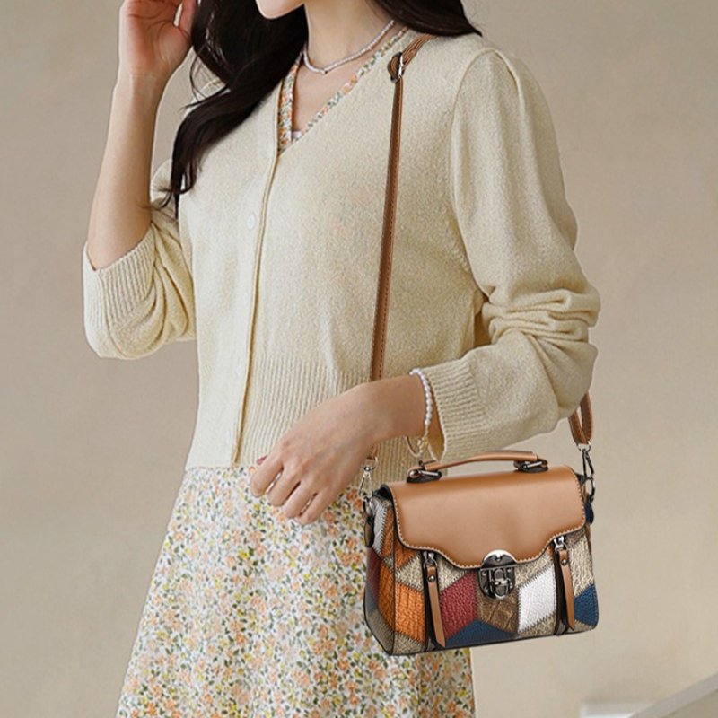 Retro Multi Tone Leather Large - đánh giá và giá Women'S Bags Top 10