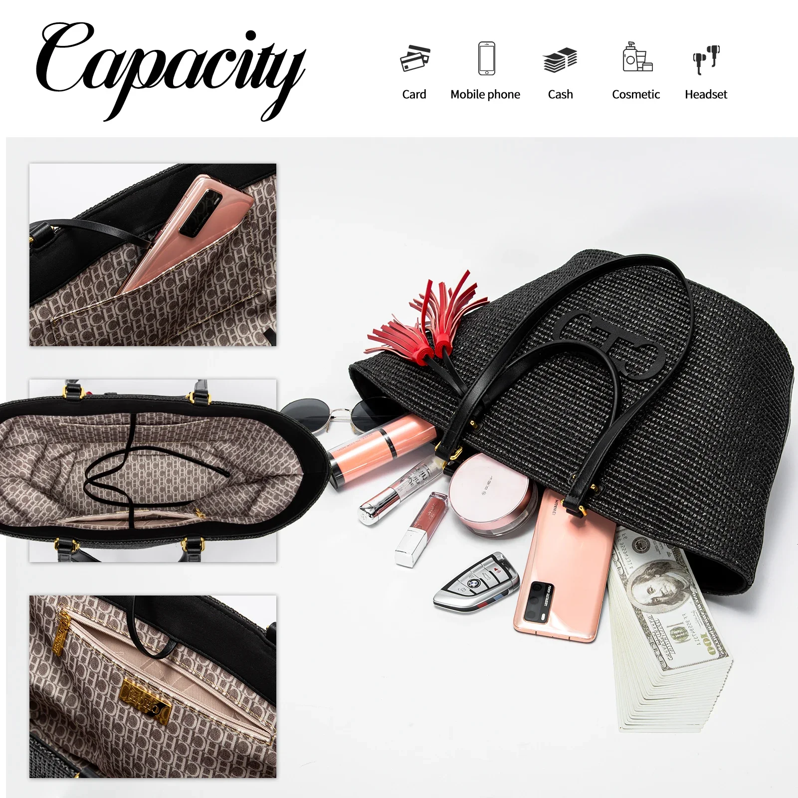 CH Premium Feeling Travel Tote - đánh giá và giá Women Bags Premium Brands