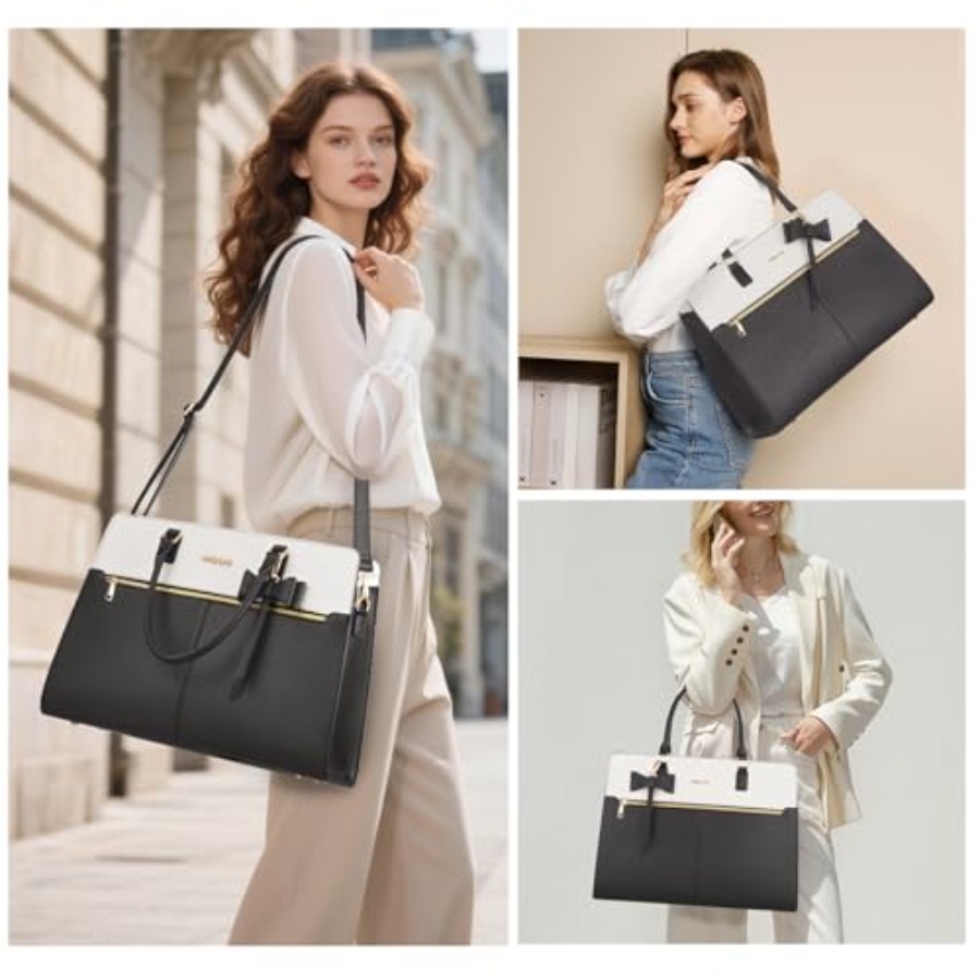 Laptop Tote Bag for Women, 15. - đánh giá và giá Women Bags Leather