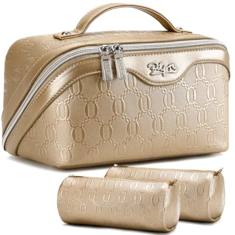 Travel Makeup Bag for Women: C - đánh giá và giá Women Bags Leather