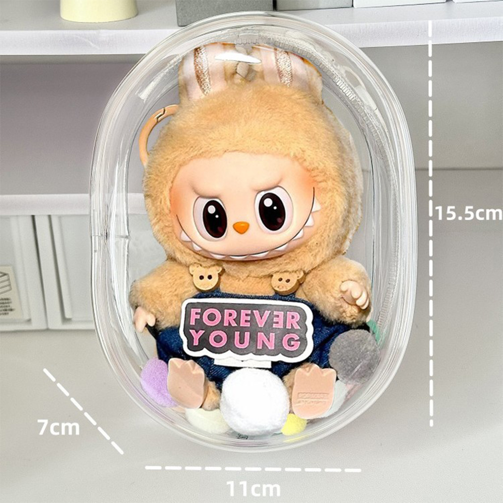 Plush Labubu Doll Transparent  - đánh giá và giá Women Bags Manufacturer