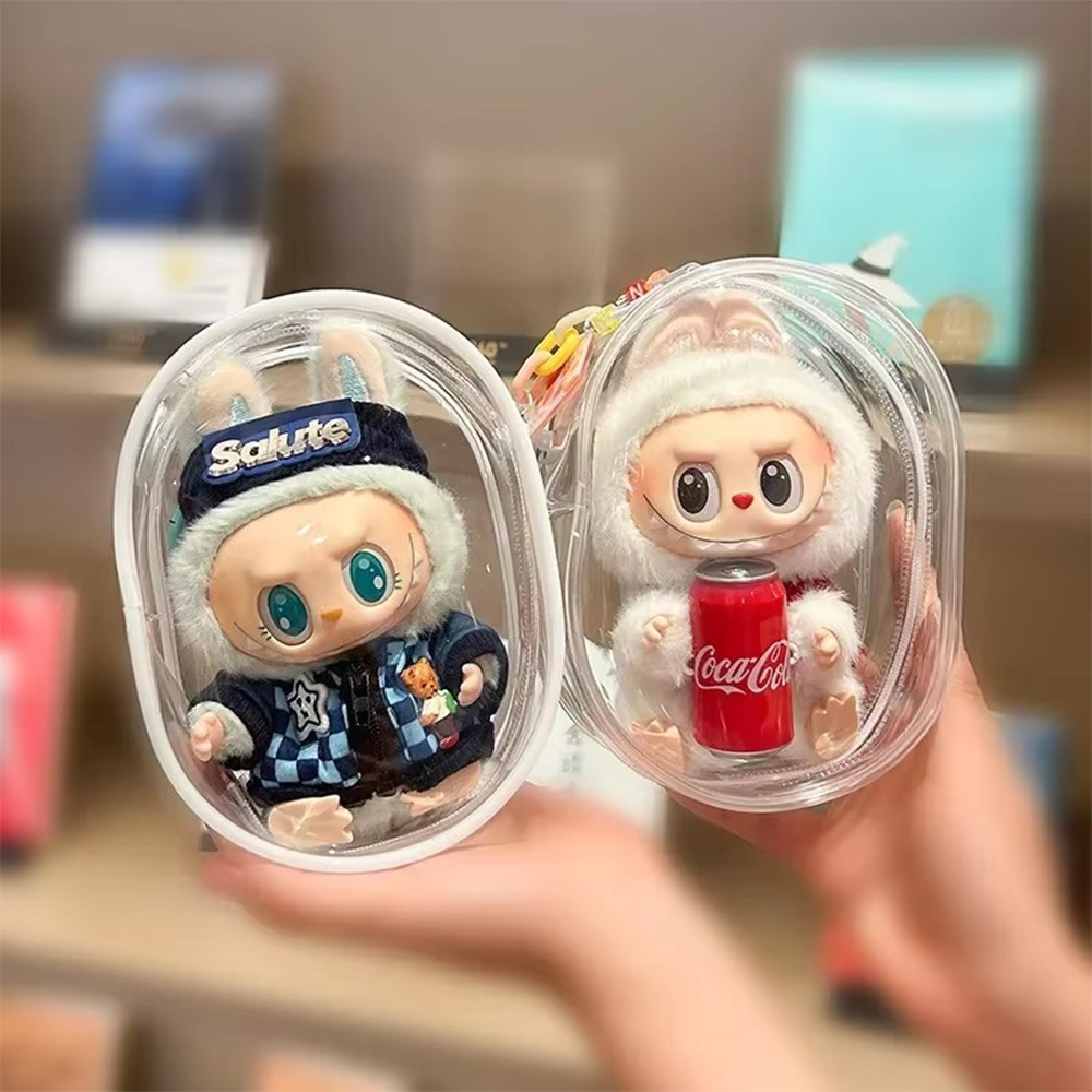 Plush Labubu Doll Transparent  - đánh giá và giá Women Bags Manufacturer