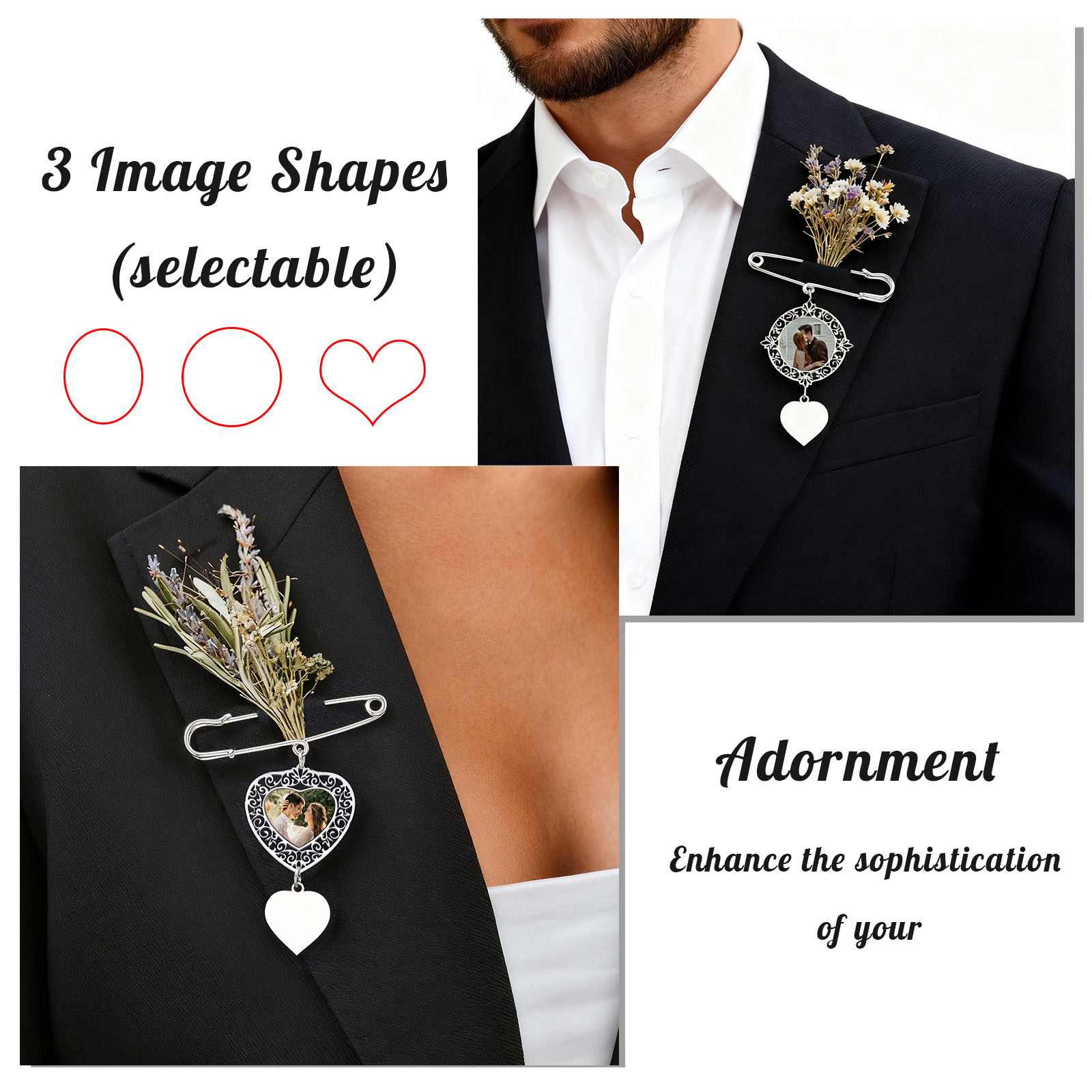 Custom Picture Badge Brooches  - đánh giá và giá Women Bags Discount