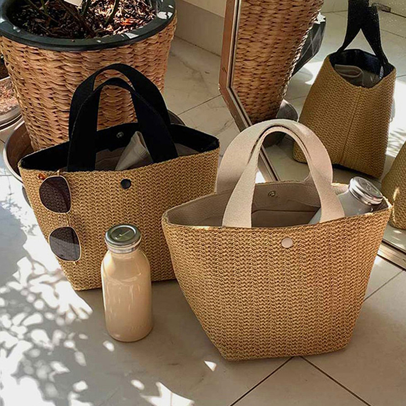 Elegant Ladies Straw Woven Han - đánh giá và giá Women'S Bags Holiday