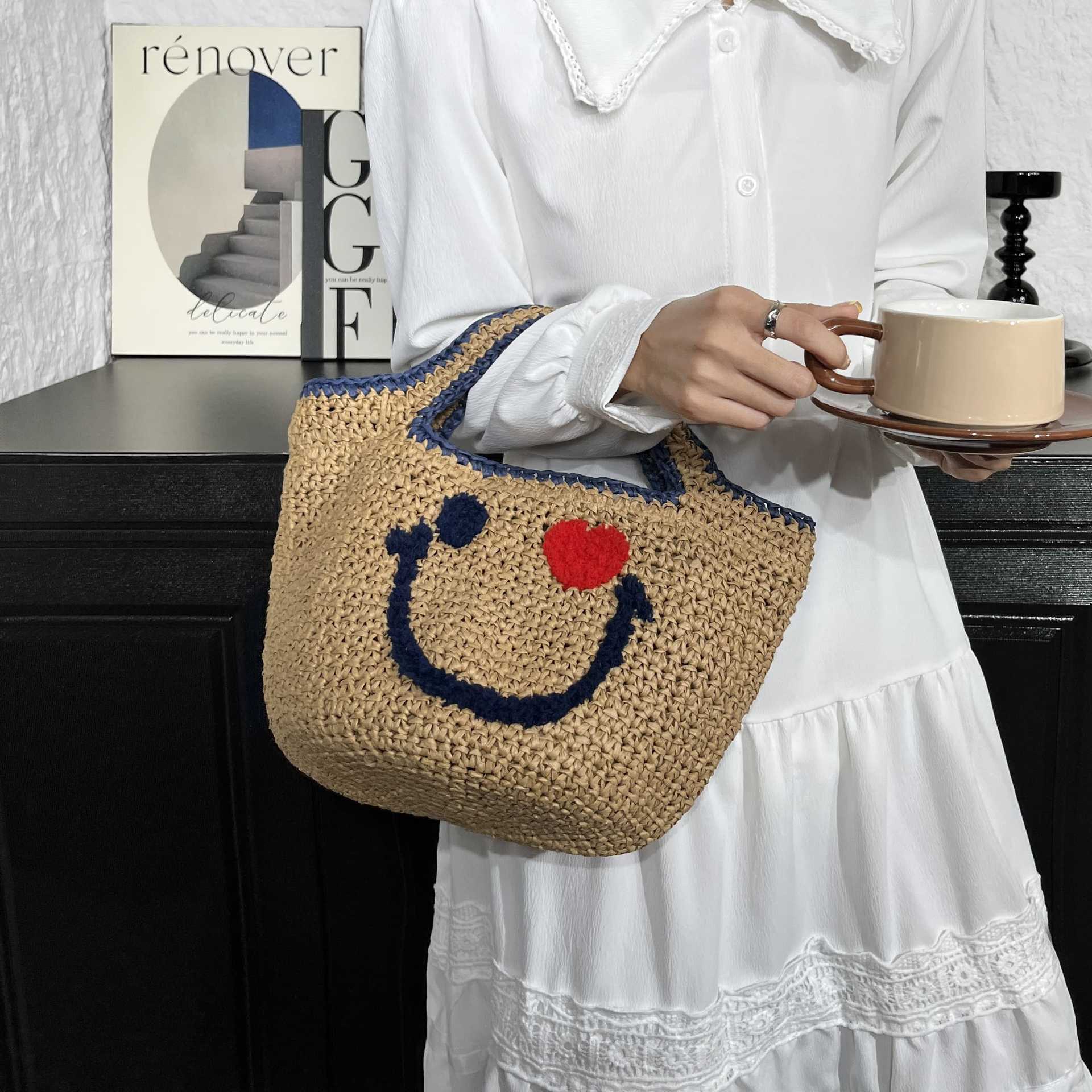 New Basket Straw Woven Handbag - đánh giá và giá Women'S Bags Top 10