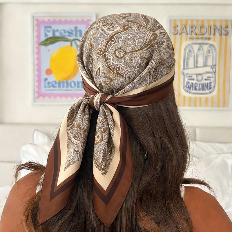Luxury Women Silk Square Scarf - đánh giá và giá Women Bags Online