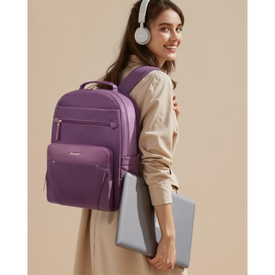 Laptop Backpack for Women with - đánh giá và giá Women Bags Leather