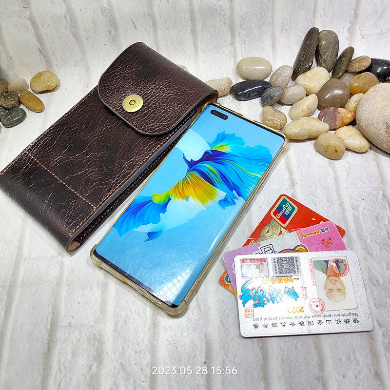 Mobile Phone Waist Bag Holster - đánh giá và giá Saddle Bag Leather