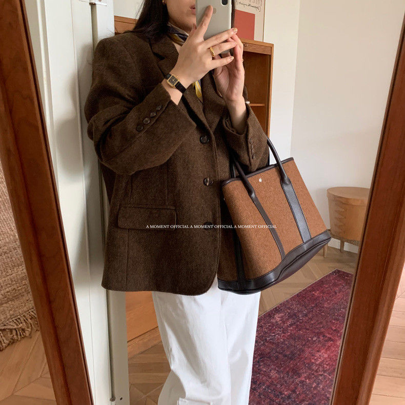JIAERDI Retro Weave Tote Bag W - đánh giá và giá Women'S Bags Holiday
