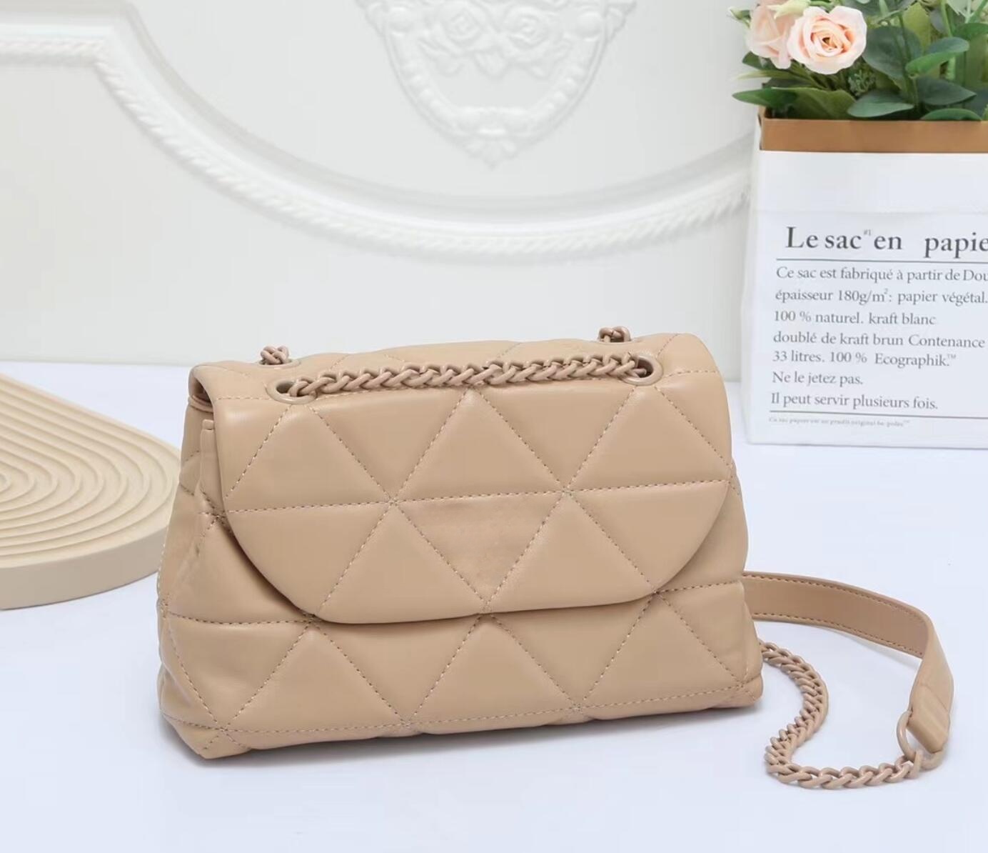 2026 Soft Grain Leather Brown  - đánh giá và giá Women Bags Prada