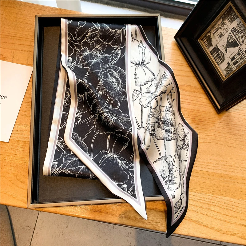 Luxury Long Silk Scarf Female  - đánh giá và giá Women Bags Online