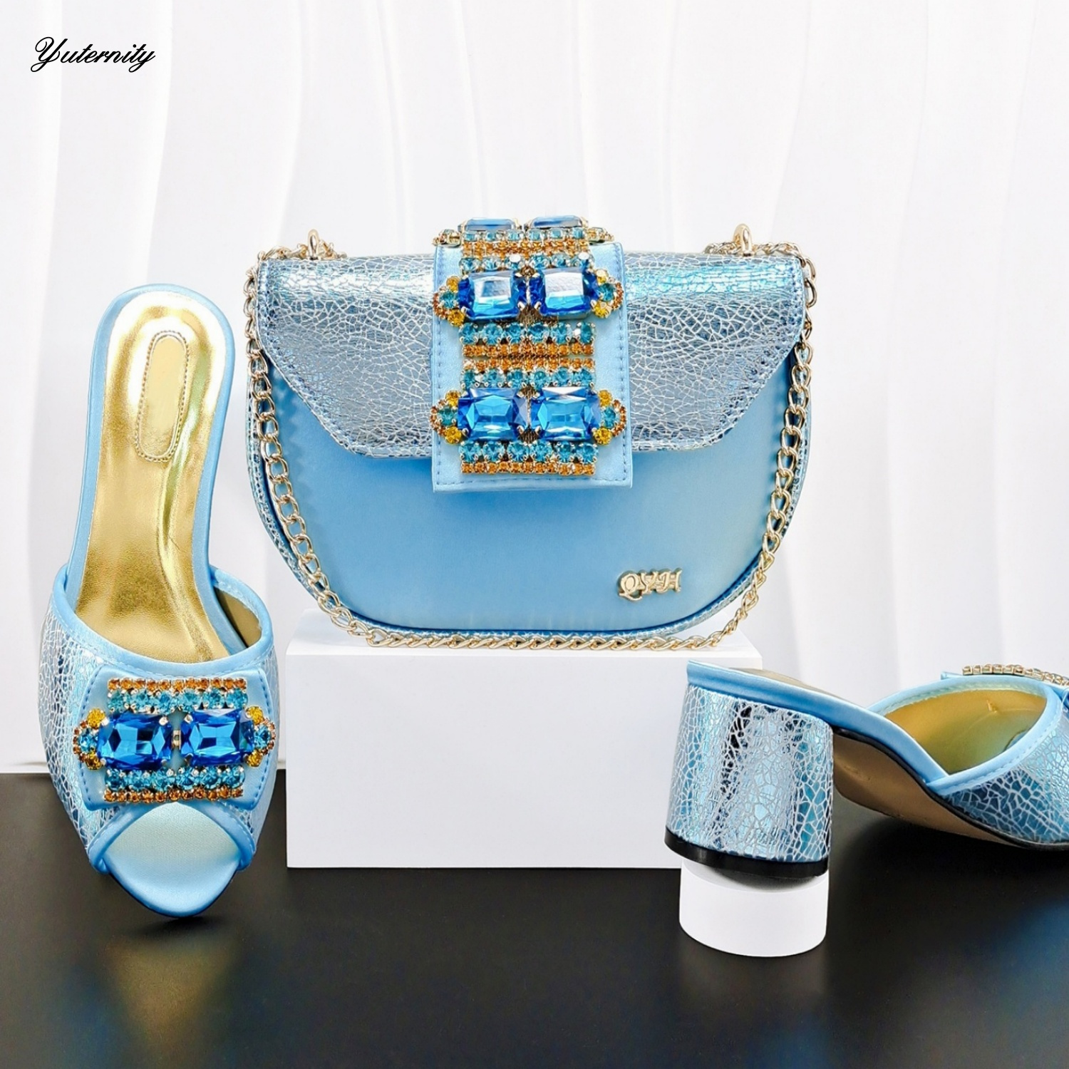 New Design Fashion Rhinestone  - đánh giá và giá Women Bags Designer