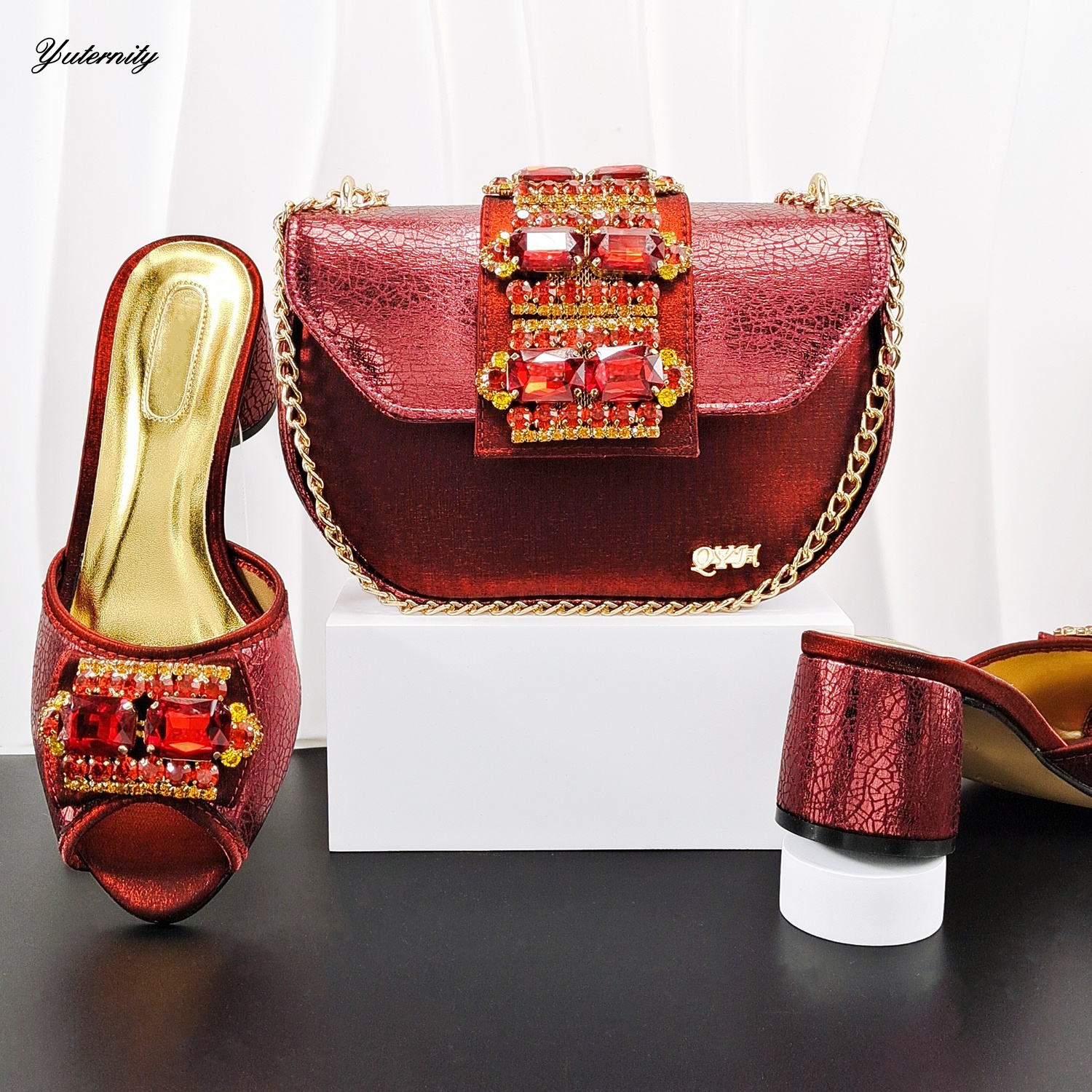 New Design Fashion Rhinestone  - đánh giá và giá Women Bags Designer