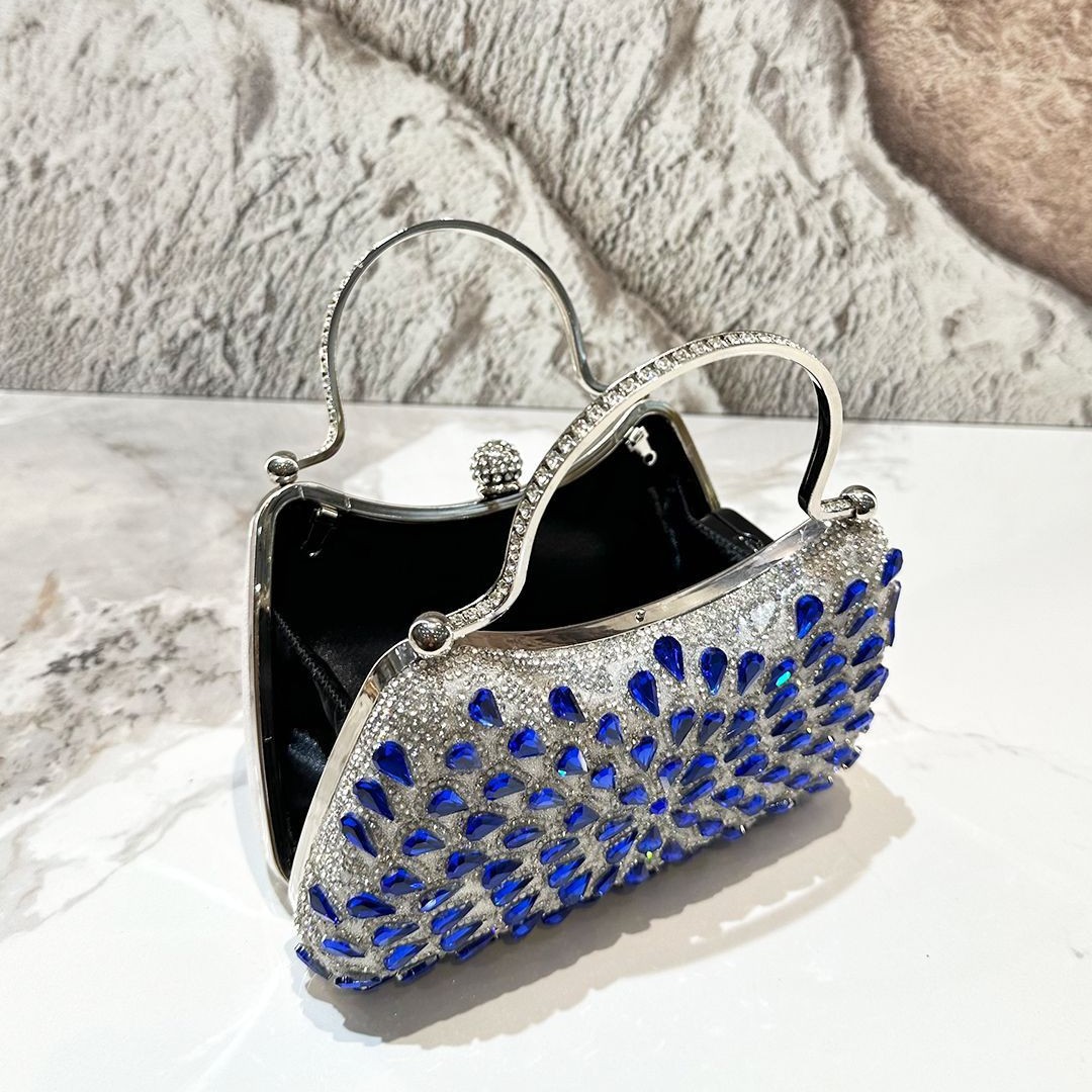 New rhinestone diamond clutch  - đánh giá và giá Women Bags For Sale