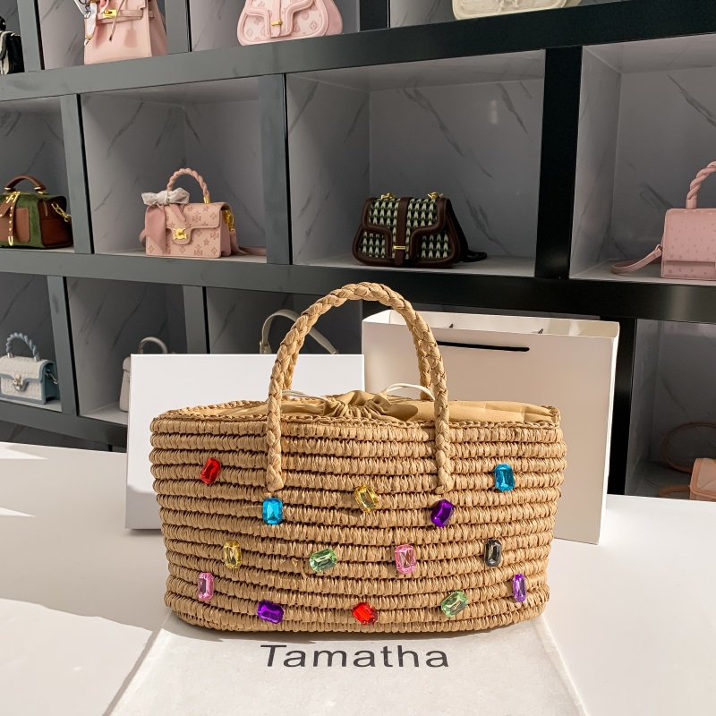 Summer Straw Woven Handmade Ha - đánh giá và giá Women'S Bags Holiday