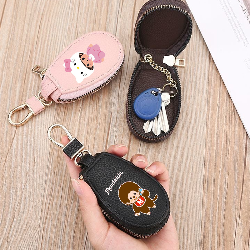 1pcs MONCHHICHI Leather Zipper - đánh giá và giá Women Bags Gift