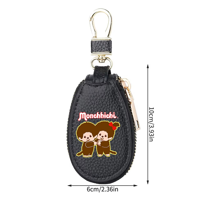 1pcs MONCHHICHI Leather Zipper - đánh giá và giá Women Bags Gift
