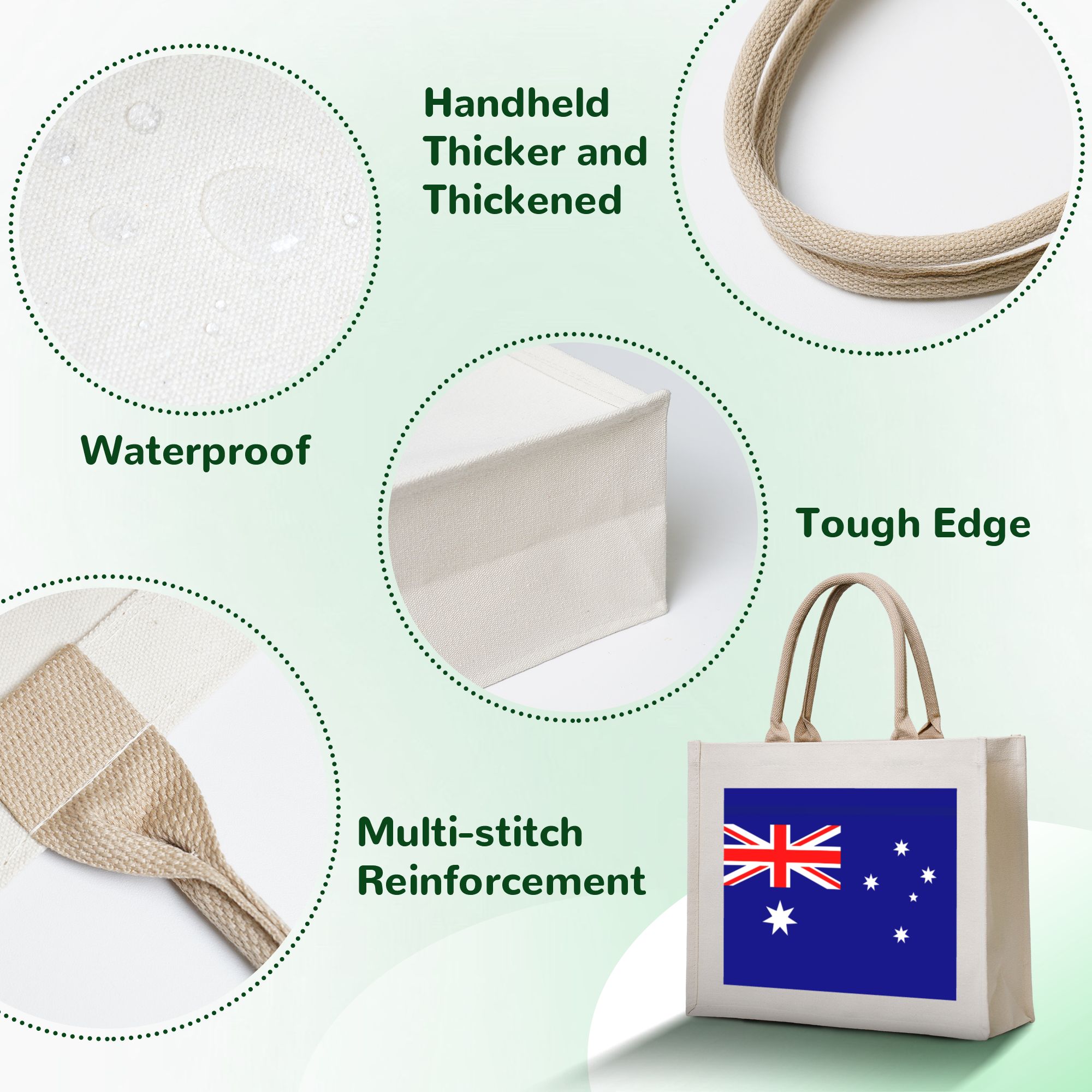Australia Flag Grocery Tote Sh - đánh giá và giá Women Bags In Australia