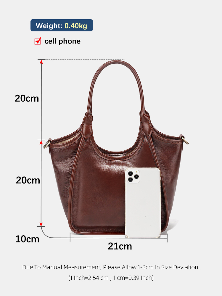Zency Oil Wax Leather Top Hand - đánh giá và giá Women'S Bags Top 10