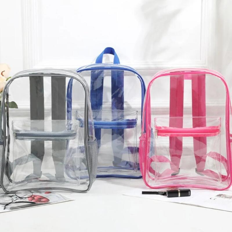 Transparent PVC Backpack Outdo - đánh giá và giá Women Bags Designer