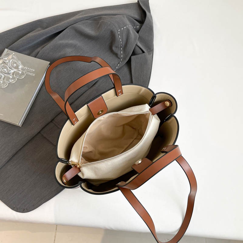 Sewing Thread PU Shoulder Bags - đánh giá và giá Women Bags Discount