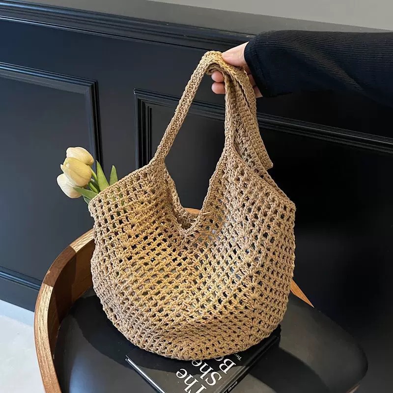 New Casual Beach Bag Woven Hol - đánh giá và giá Women Bags Manufacturer