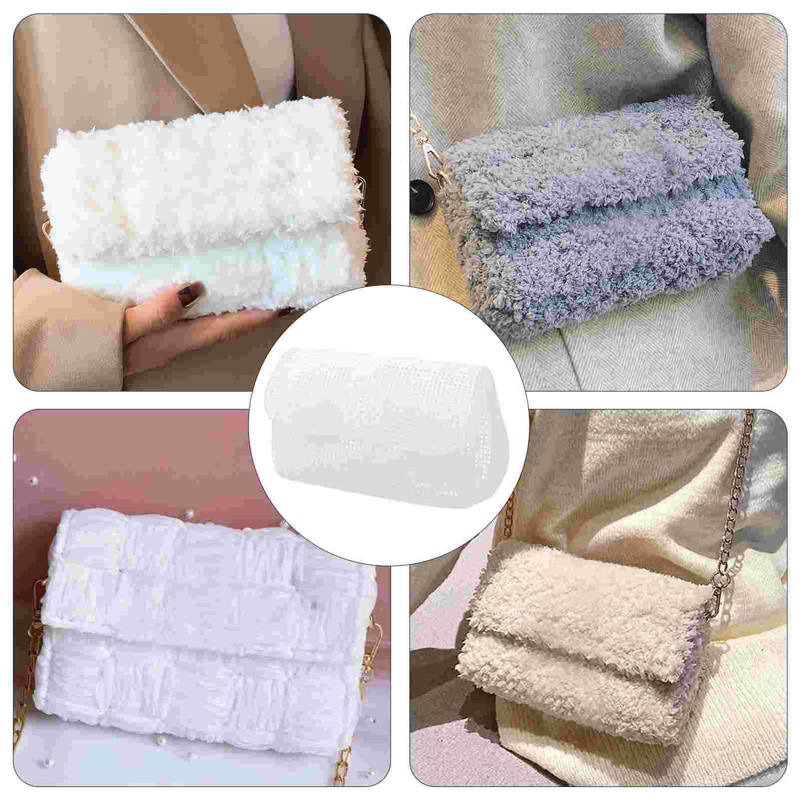 6 Pcs DIY Plastic Mesh Canvas  - đánh giá và giá Women Bags Manufacturer
