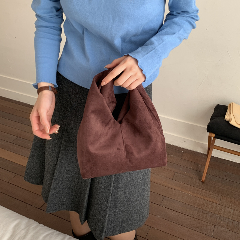New Women Suede Top Handle Bag - đánh giá và giá Women'S Bags Top 10