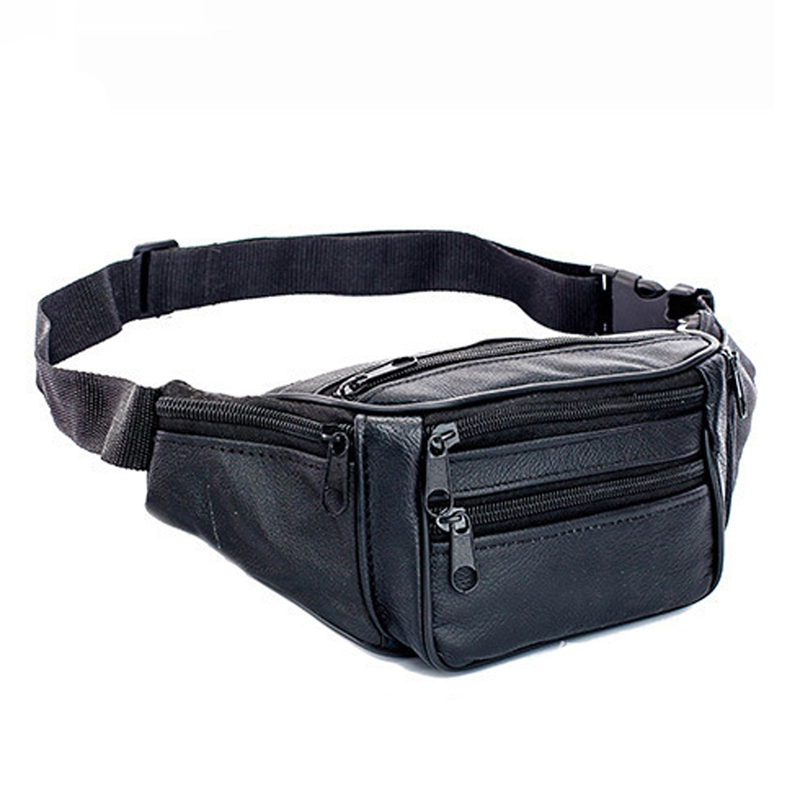 Genuine Leather Waist Bag Men  - đánh giá và giá Saddle Bag Leather