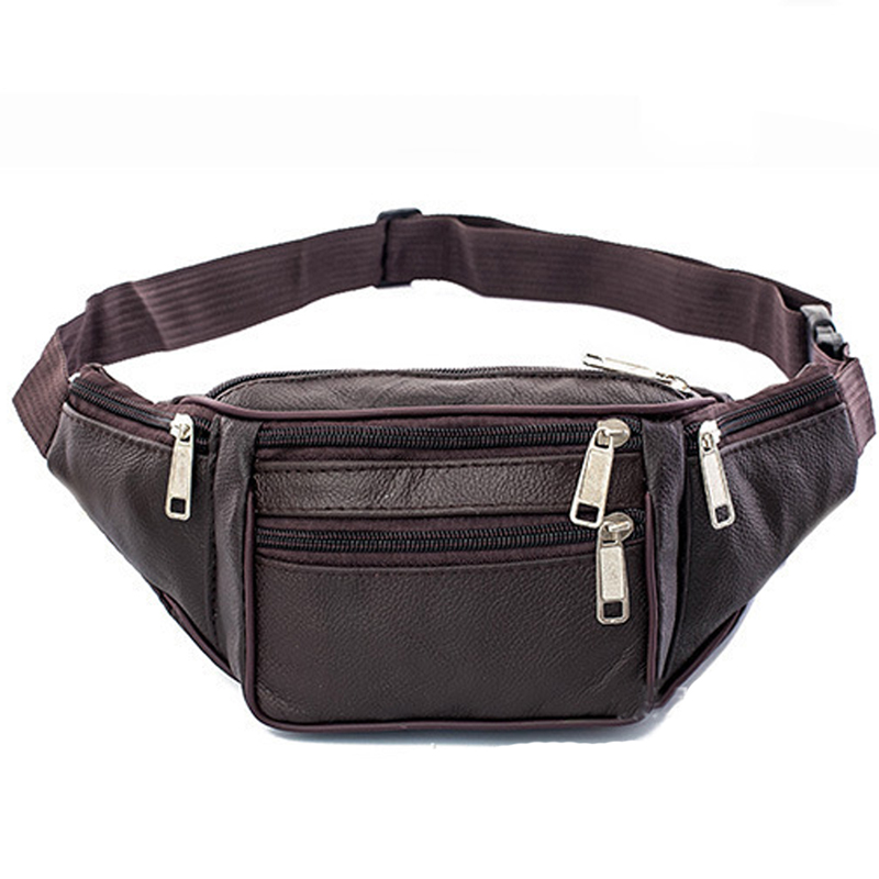 Genuine Leather Waist Bag Men  - đánh giá và giá Saddle Bag Leather